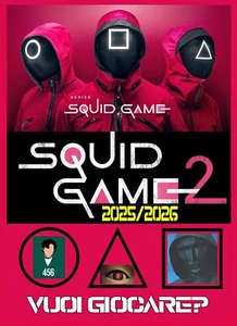 DIARIO SCUOLA SQUID GAME 2 DATATO 2025/26 21X15 SPIRALATO CON CUSTODIA PVC - Foto 1 di 23