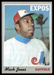 1970 Topps #38 Mack Jones  VG-EX-B111R1