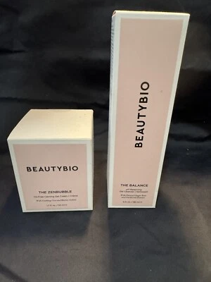Nuevo y precintado BEAUTYBIO The Balance 6 fl. oz & The Zenbubble 1,7 fl oz Foto 1 de 4