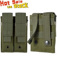 Tactical Molle Pistol Magazine Pouch Flashlight Pack for Single/Double Stack Mag