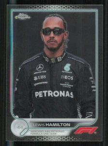 2022 Topps Chrome Formula 1 #6 Lewis Hamilton - Picture 1 of 2