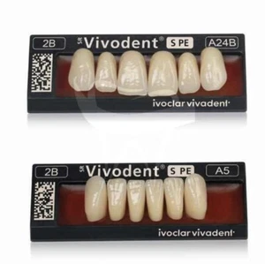 Ivoclar Vivadent Vivodent S Pe + Orthotyp 184 Denti + Farbschlüssel Nuovo / - Bild 1 von 10