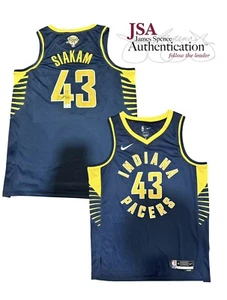 Pascal Siakam Signed Autographed FINALS JERSEY Indiana Pacers #43 JSA COA - Picture 1 of 4