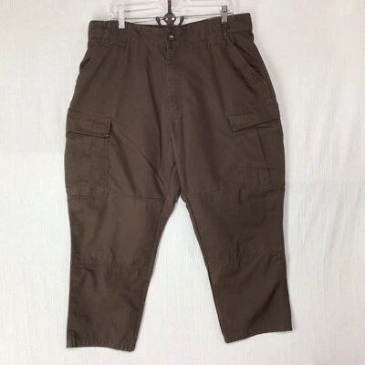 5.11 Tactical Pants Mens 39 1/2 To 43 Inseam 28” Dark Brown  - Image 1 of 4
