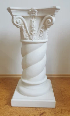 Deko Säule Blumensäule Sockel Antik Stuckgips 72 cm - Bild 1 von 2