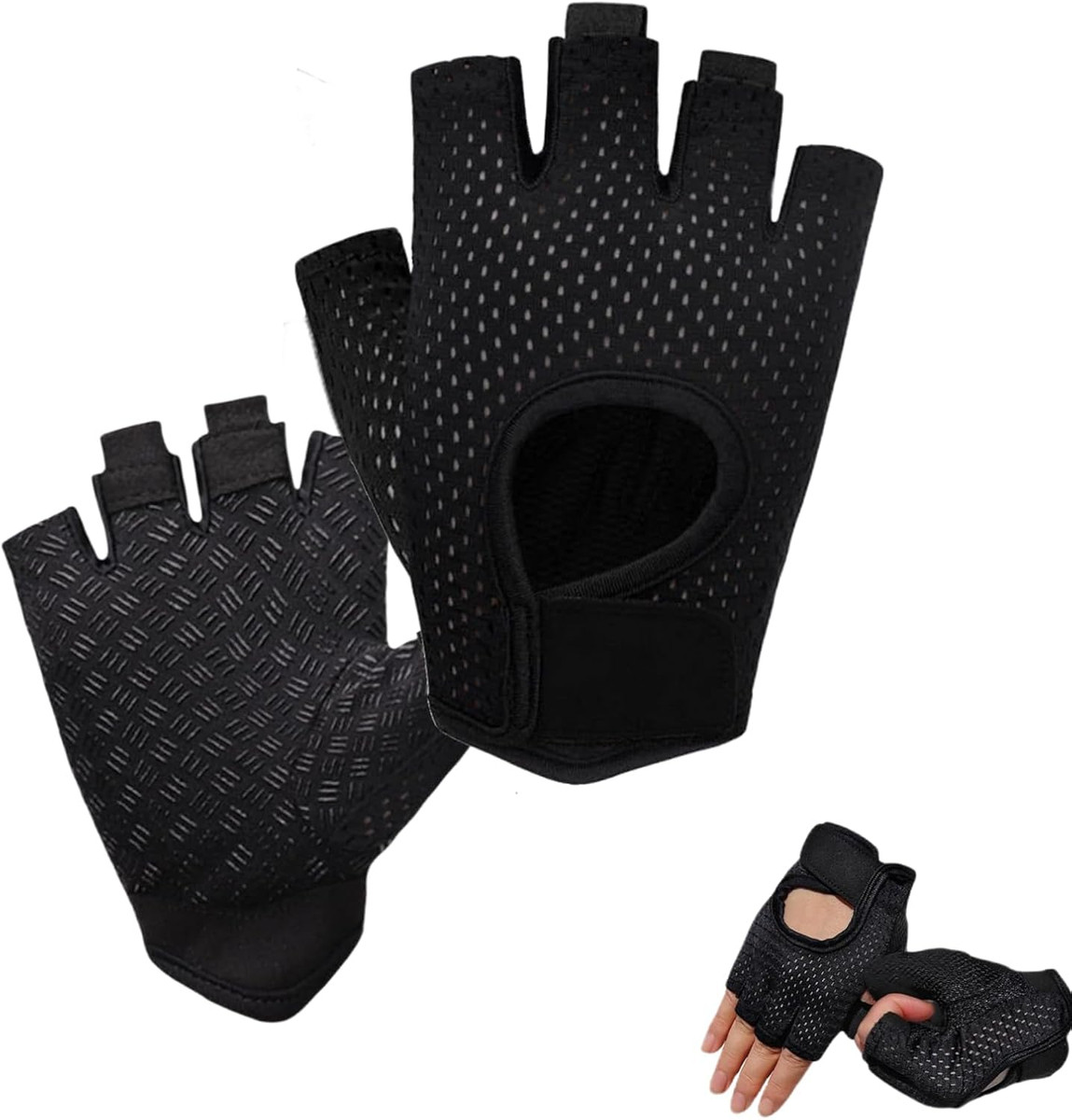 Efficace sedia a rotelle guanti in gel imbottito
