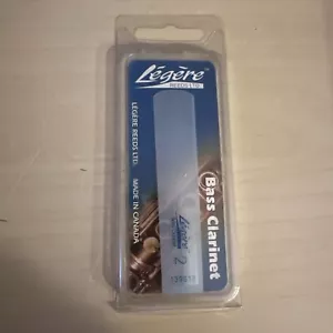 Legere Reeds Bass Clarinet Reed Strength 2 - Picture 1 of 2