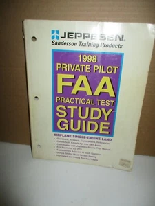 Jeppesen Sanderson: 1998 Private Pilot FAA Practical Test Study Guide (1997, PB - Picture 1 of 7