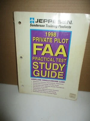 Jeppesen Sanderson: 1998 Private Pilot FAA Practical Test Study Guide (1997, PB - Image 1 of 4