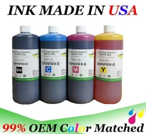 4-Color Universal Bulk Refill Ink bottle HP Canon Brother Lexmark Dell and more - Picture 1 of 10