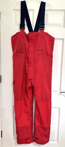 West Marine Explorer Herren Latzhose Large wasserdicht gefüttert rot Bootshose - Bild 1 von 23