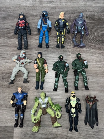 LOT of / The Corps Elite / VS The Curse/ Lanard/ 10+ figures Cover
