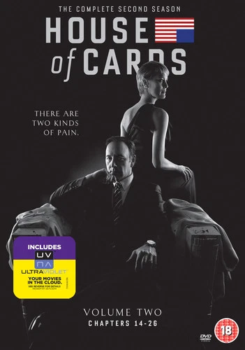 House of Cards: The Complete Second Season DVD (2014) Kevin Spacey cert 18 4 - Image 1 of 1