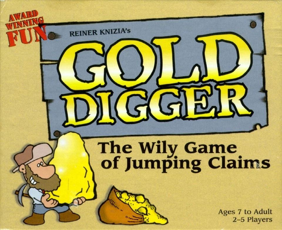 Gold Digger. The Wily Game of Jumping Claims. 100% Complete. Excellent Condition - Image 1 of 1
