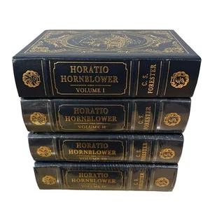 HORATIO HORNBLOWER by C S Forester Easton Press In 4 Volumes 3 Sealed Unread OOP - Picture 1 of 11