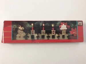 Christmas Classic Candle Brass Plated Holder - Bild 1 von 4