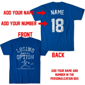 Customized Losing Isn’t An Option Yoshinobu Yamamoto Dodgers T-Shirt - Bild 1 von 5