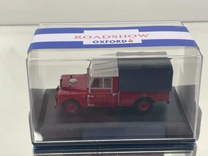 OXFORD LAN1109003 LAND ROVER SERIES 1 109 FRAME -RED 1:43- GOOD IN BOX - Picture 1 of 6