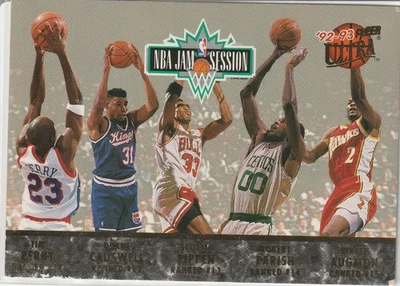 1992-93 Ultra NBA Jam Session Exchange Rango 11-20 Salón de la fama y estrellas Foto 1 de 2