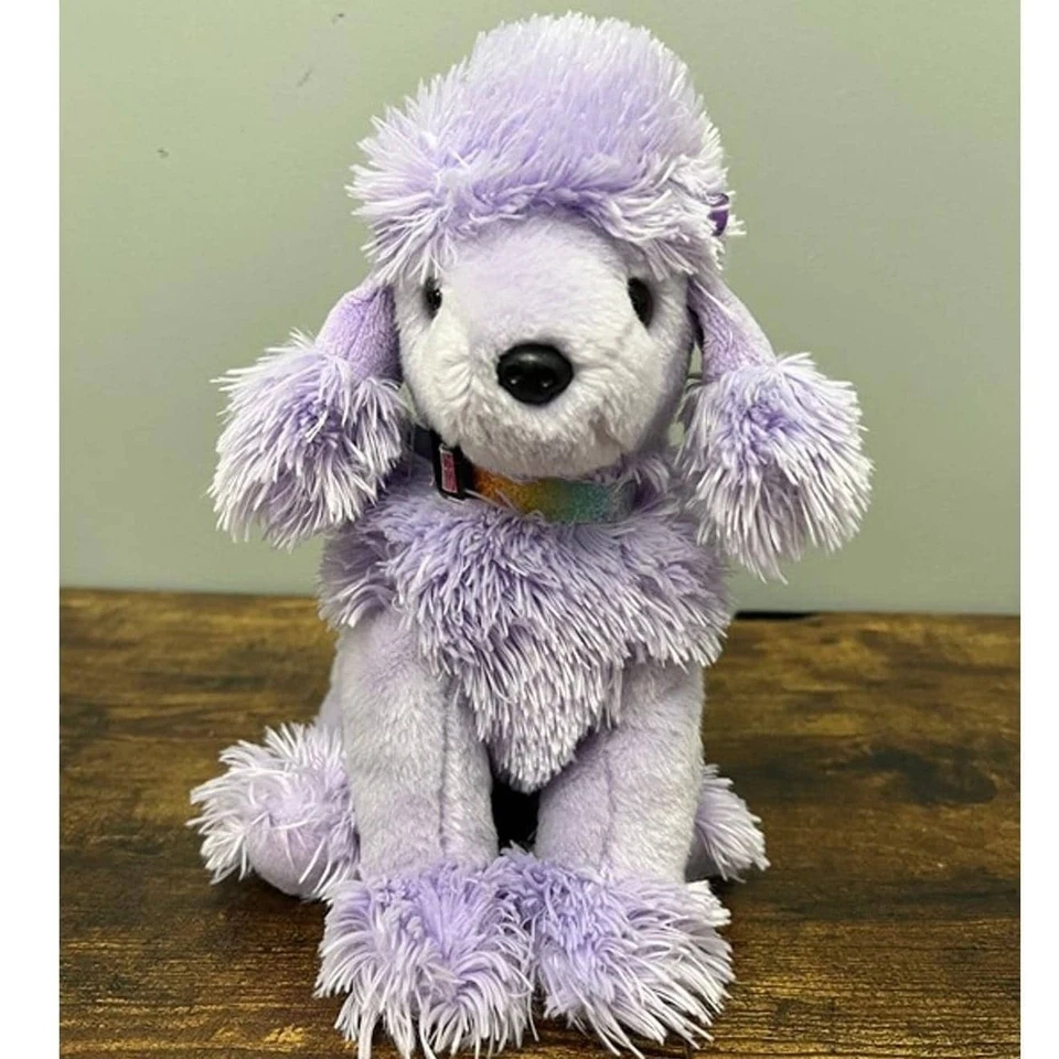 Ty Beanie Buddies Collection Demure the Purple Poodle Pelúcia Vintage 2004 - Imagem 1 de 4