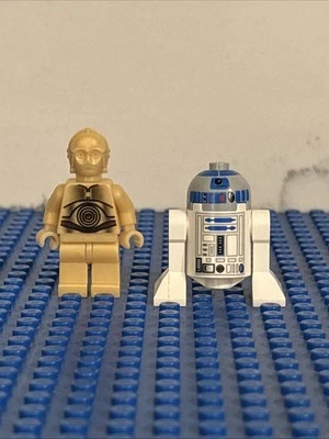 LEGO Star Wars Clone Wars - R2-D2 & C-3PO Minifigs - Excellent - Image 1 of 4