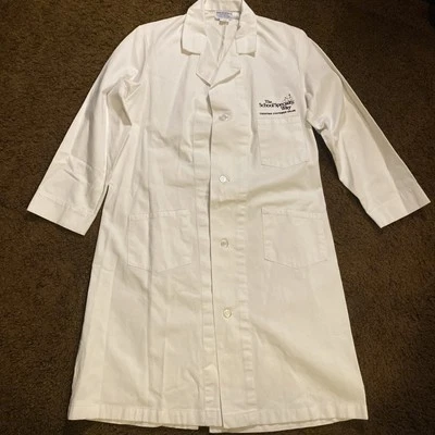 Vtg Quincy Specialties Lab Coat School Specialty Size 42 Laboratory 100% Cotton - Image 1 of 4