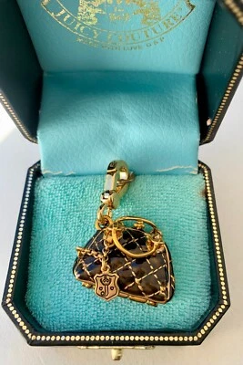 NIBWT Juicy Couture Quilted Bowler Bag Charm YJRU0853 - Image 1 of 4