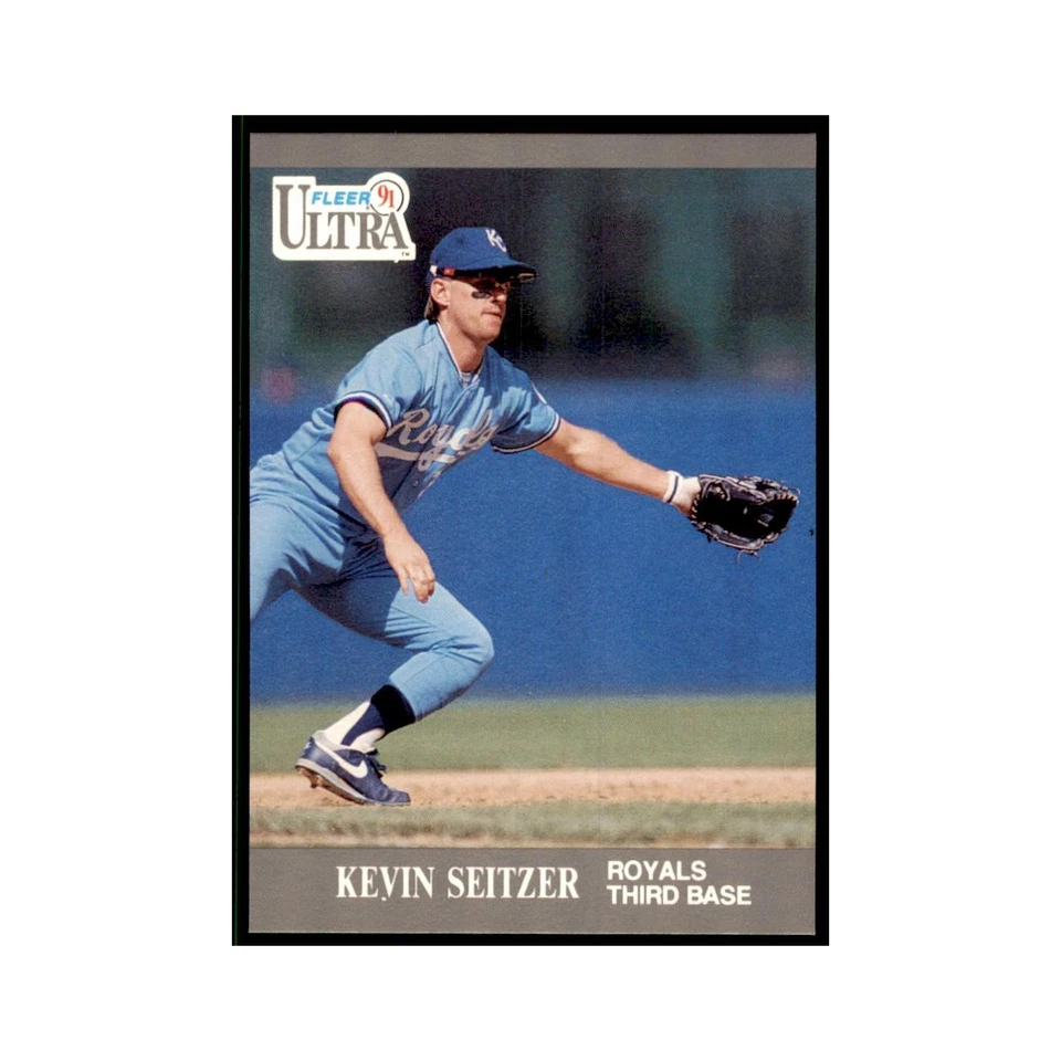Kevin Seitzer 1991 Fleer Ultra #155 Baseball Cards Baseball Card NM - Image 1 of 3