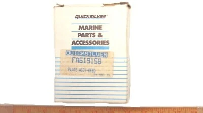 Chrysler Force Mercury FA619158 Reed Plate Kit  - Image 1 of 3