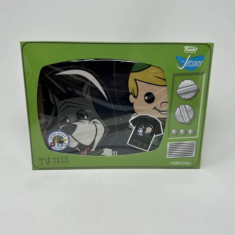 DCON 2018 FUNKO Designer Con Exclusive THE JETSONS POP TV-TEES (LARGE) T-SHIRT Cover