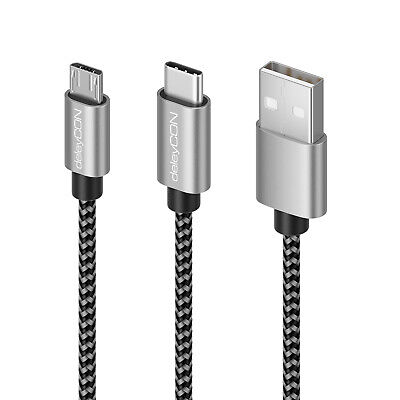 Ladekabel Datenkabel USB C Kabel / Micro USB Kabel Handy Smartphone Tablet Laden • 4.69€