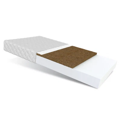 FDM Matratze 90x180 cm Kaltschaum Kindermatratze BABY COCO MAX H2 H3 Kokos 10 cm