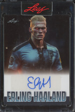 2023 Leaf Reimagined #RIEH1 Erling Haaland 4/13 Auto Autograph