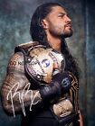 ROMAN REIGNS - WWE photo de réimpression dédicacée signée 8x10 #4 !!