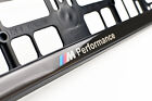 Produktbild - 2 x passt BMW Performance Kennzeichenhalter Nummernschildhalter