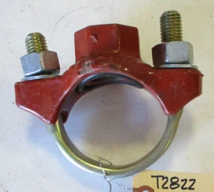 MUELLER Service Saddle Single Bolt 2" (2.35-2.50 OD) x 1" NPT Threaded Outlet - Picture 1 of 10