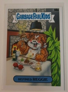 2021 Topps Garbage Pail Kids GPK Food Fight REFINED REGGIE Card #98a