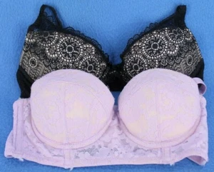 H&M Underwire Padded Multiway Push Up Bra Lot Size 32B #B3484 - Picture 1 of 4