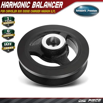 Equilibrador armónico de motor para Chrysler 300 2005-2010 Dodge Charger Magnum 2,7 L Foto 1 de 4