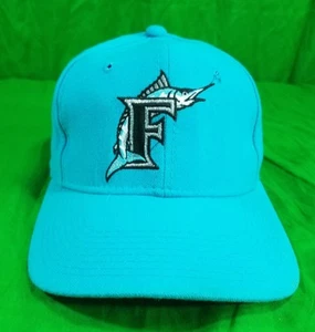 Florida Marlins MLB Hat Sports Specialties 100% Wool Size 7 1/8 Fitted Cap - Picture 1 of 5