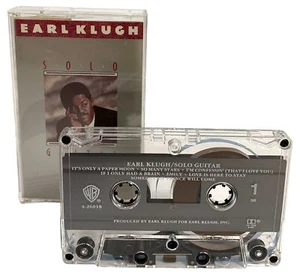 Earl Klugh Solo Guitar Audio Cassette Tape  1989 Warner Bros 14 Tracks Jazz - Picture 1 of 5