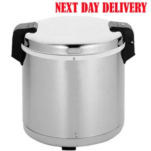 14.2 Ltr/50 Cups Commercial Electric Rice Warmer stainless Restaurant Take Away - Picture 1 of 5