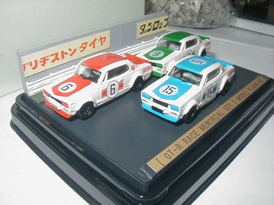 1/87 ELPLANNING Special Skyline GT-R Race Memorial set di 3 auto STORIE - Immagine 1 di 4