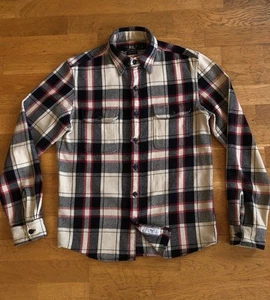 Ralph Lauren RRL Flannel Over Shirt S Double RL Heavyweight Cotton - Imagen 1 de 13