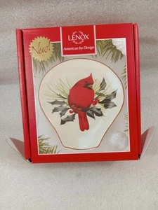 NEU Lenox Wintergrüße Löffelablage Kardinal - Bild 1 von 3