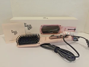 Cepillo Alisador Cerámico L'ange Le Vite Rosa Rubor Térmico Peluquería ¡EXCELENTE ESTADO USADO! - Imagen 1 de 12