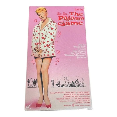 The Pajama Game VHS Movie Video Tape Doris Day John Raitt Sealed - Image 1 of 3