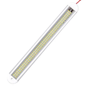 12-85V 120LED Car Interior Light Strip Bar Lamp Van Bus Caravan On/Off Switch - Photo 1/8