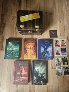 Percy Jackson and the Olympians: Complete Hardcover Box Set (First Edition) Read - Bild 1 von 24