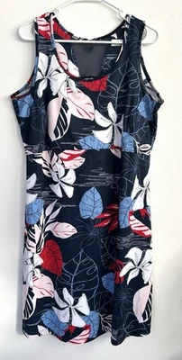 Vestido sin mangas ligero tropical ventilado Columbia PFG para mujer 2XL/TG NUEVO CON ETIQUETAS Foto 1 de 4